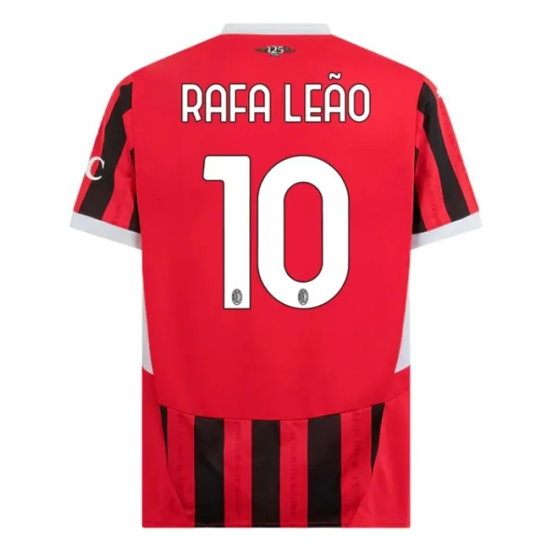 Rafael Leão AC Milan 2024/25 Heimtrikot - Rot