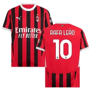 Rafael Leão AC Milan 2024/25 Heimtrikot - Rot