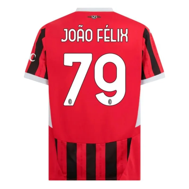 João Félix's AC Milan 2024/25 Heimtrikot - Rot