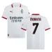 La camiseta de fuera de AC Milan 2024/25 de Morata - Blanca