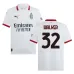 Walker's AC Milan 2024/25 Away Jersey - White