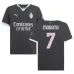 Moratas AC Milan 2024/25 Dritttrikot - Kohlegrau