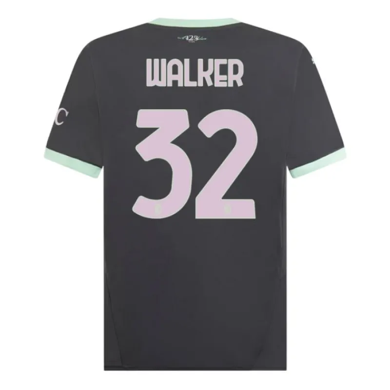 Walkers AC Milan 2024/25 Dritttrikot - Kohlegrau