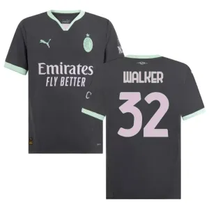 Walkers AC Milan 2024/25 Dritttrikot - Kohlegrau