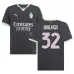 Walkers AC Milan 2024/25 Dritttrikot - Kohlegrau