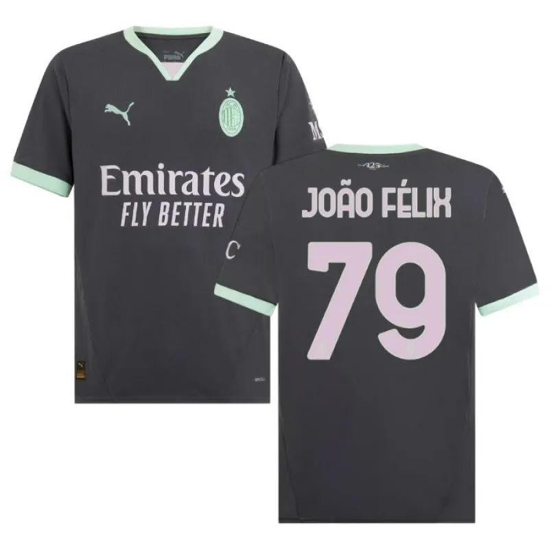 La tercera camiseta 2024/25 de Joao Felix - Gris carbón