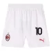 El conjunto de camiseta infantil del campo de AC Milan 2024/25 de Rafael Leao - Blanco