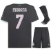 Moratas AC Milan 2024/25 Drittes Kinder-Jersey-Set - Anthrazitgrau
