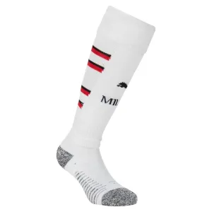 Chaussettes d'extérieur de l'AC Milan 2024/25 - Blanc