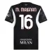M. Maignans AC Milan 2024/25 Heim - Torwart - Jersey - Schwarz