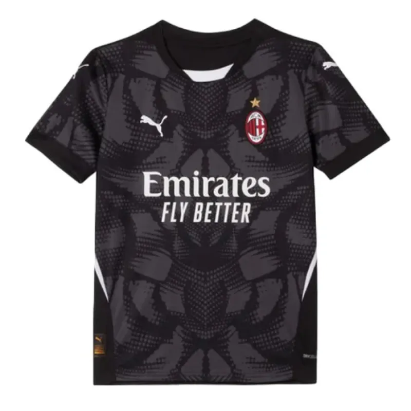 M. Maignans AC Milan 2024/25 Heim - Torwart - Kinder - Jersey - Schwarz
