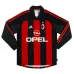 Camiseta local retro de Filippo Inzaghi AC Milan 2000/02 - Rojo