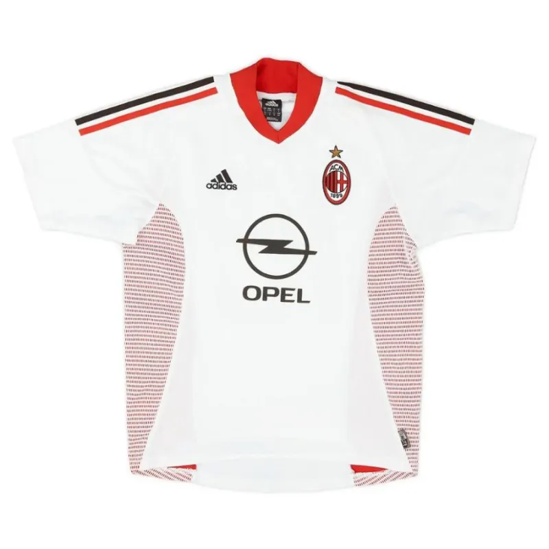 Camiseta de visita retro de Filippo Inzaghi AC Milan 2002/03 - Blanco