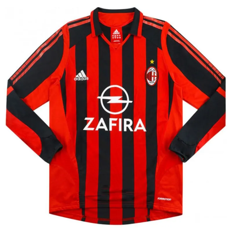 Camiseta local retro de Filippo Inzaghi AC Milan 2005/06 - Rojo
