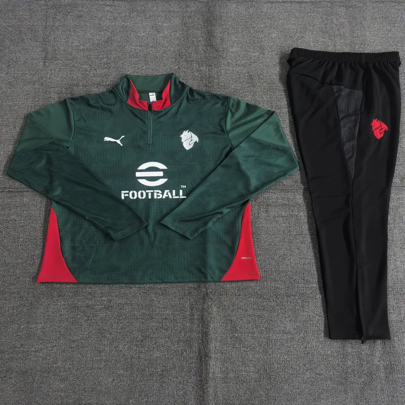 AC Milan 2025/26 Kinder Sportanzug Grün