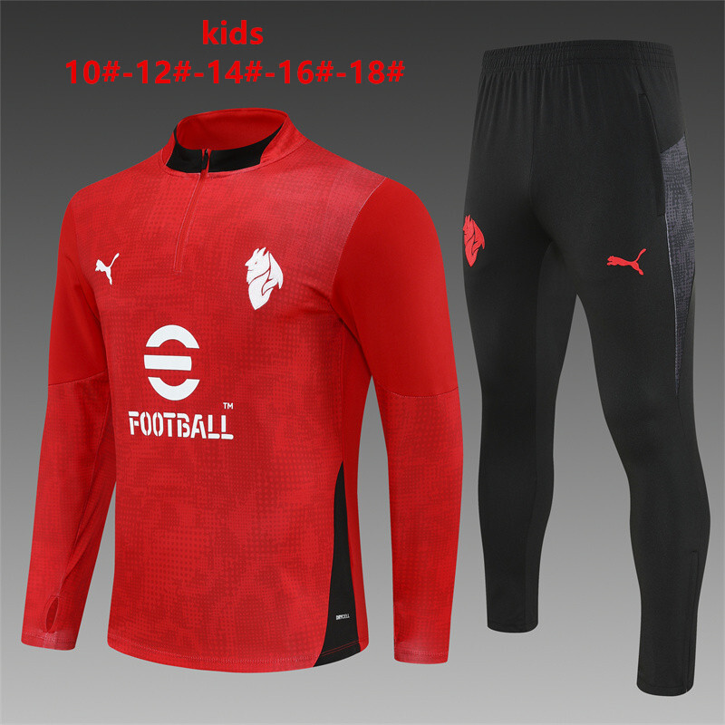 AC Milan 2025/26 Kinder Sportanzug Rot