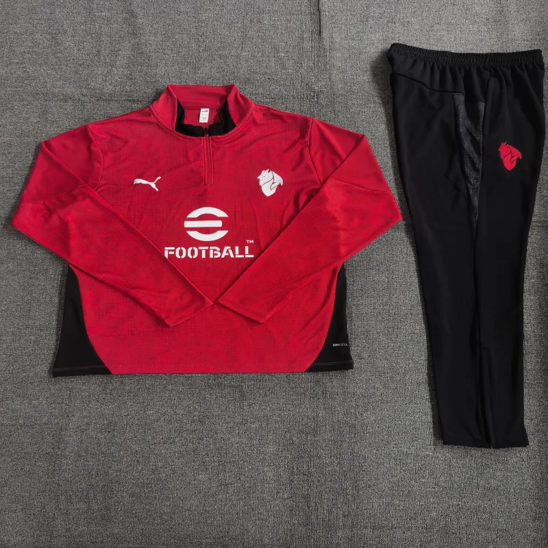 AC Milan 2025/26 Kinder Sportanzug Rot