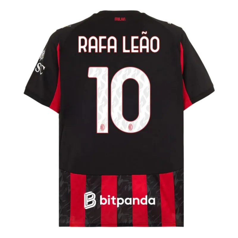 AC Milan RAFA·LEAO Camiseta local 2025/26 - Rojo