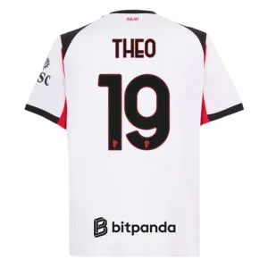 AC Milan Theo 2025/26 Away Jersey - White