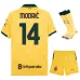 Set di maglia terza bambini di MODRIC dell’AC Milan 2025/26 - Giallo
