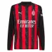AC Mailand 2025/26 Heim-Langarmtrikot - Rot