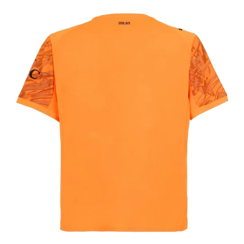AC Milan 2025/26 Maglia da Portiere Away Bambino + Pantaloncini - Arancione