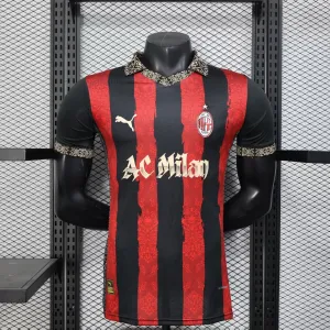 AC Mailand Spieler-Trikot Sonderedition 2025/26 - Rot/Schwarz