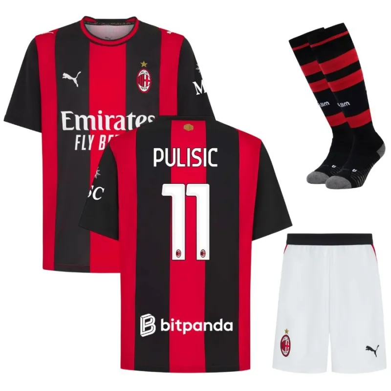 Kit Enfant AC Milan Domicile 2026/27 PULISIC