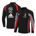 AC Mailand 2003/04 Vintage Sportbekleidung Schwarz