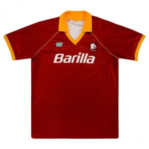 AS Rom 1990/91 Retro Heimtrikot - Rot