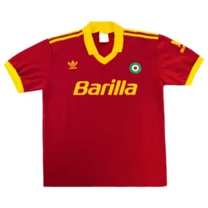 AS Rom 1991/92 Retro Heimtrikot - Rot