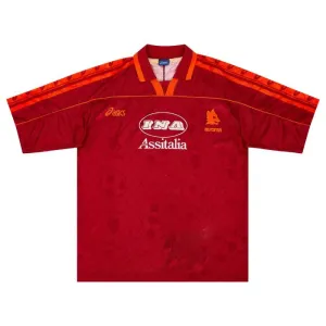 AS Rom 1995/96 Retro Heimtrikot - Rot