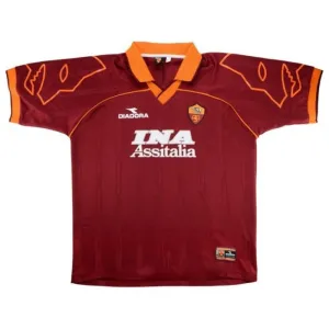 AS Rom 1999/2000 Retro Heimtrikot - Rot