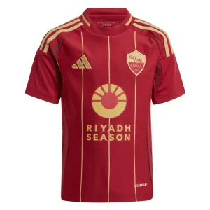 Camiseta de casa para niños de AS Roma 2024/25 - Rojo bourgogne