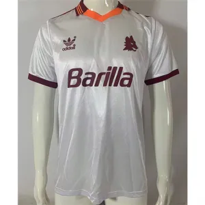 Maillot rétro d'aller d'AS Roma 1992 - 94 - Blanc