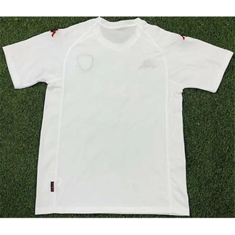 Camiseta retro de fuera de AS Roma 2000/01 - Blanca
