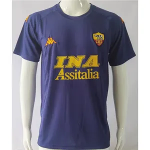 Maillot rétro 3e d'AS Roma 2000/01 - Violet