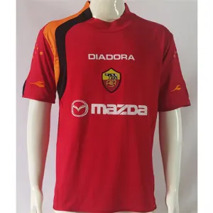 Camiseta retro de casa de AS Roma  2004/05 - Roja