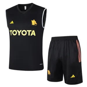 Gilet + short d'AS Roma 2024/25 - Noir