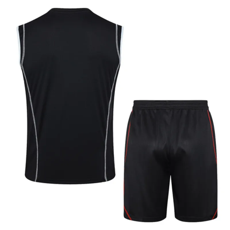 AS Roma 2024/25 Weste + Shorts - Schwarz