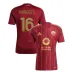 Paredes AS Rom 2024/25 Heim - Trikot - Burgund