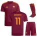 Set de camiseta infantil de casa de DOVBYK de la AS Roma 2025/26 - Borgoña