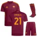 Set de camiseta infantil de casa de DYBALA de la AS Roma 2025/26 - Borgoña