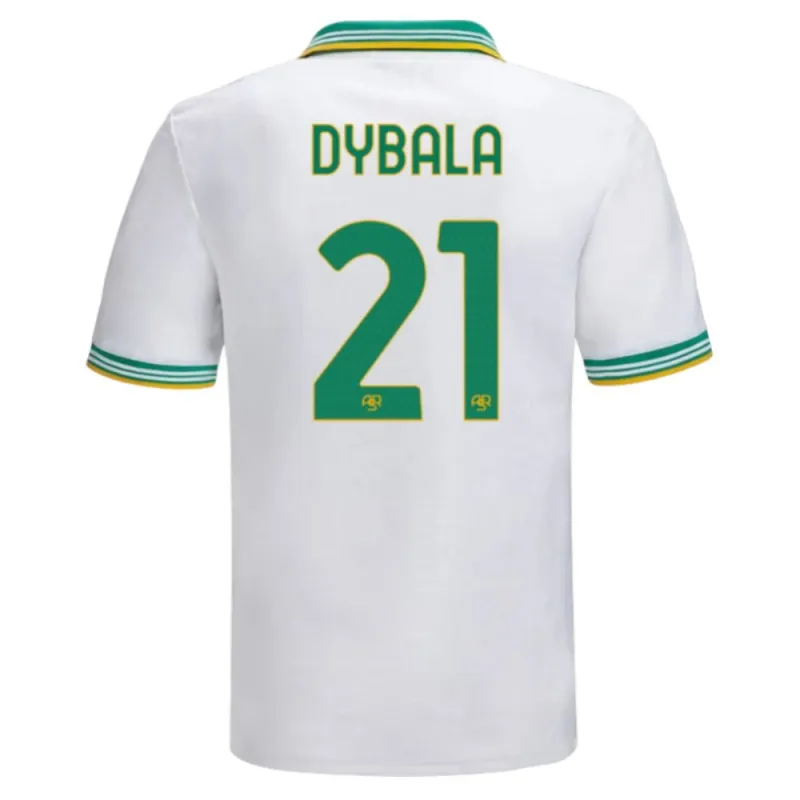 AS Roma DYBALA 2025/26 Third Kids' Jersey Set - White