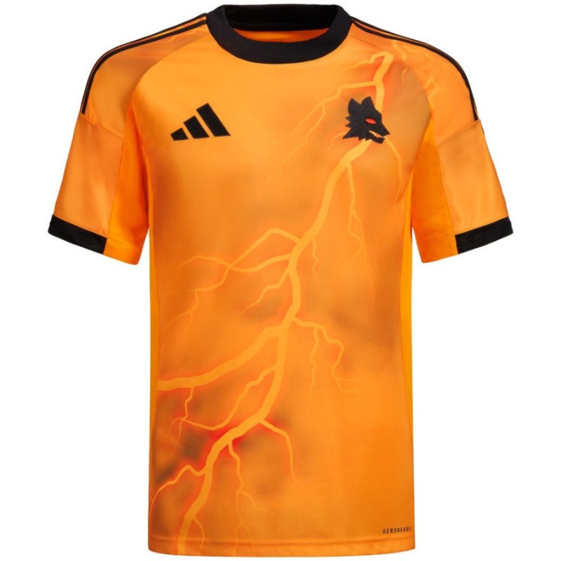 AS Roma Camiseta de Visitante Femenina 2025/26 - Naranja