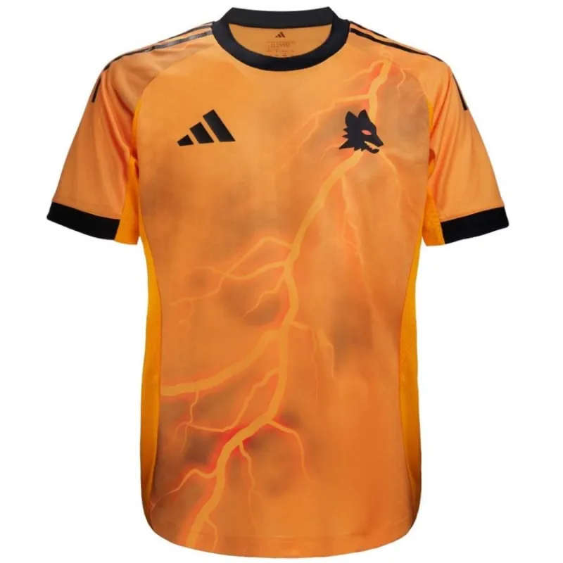 AS Roma Maglia Trasferta Bambino 2025/26 - Arancione