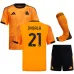 AS Rom DYBALA 2025/26 Auswärts-Kinder-Set - Orange