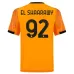 AS Rom EL SHAARAWY 2025/26 Auswärts-Kinder-Set - Orange