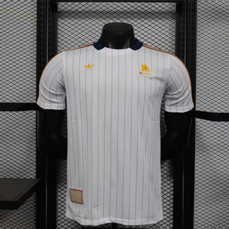 AS Rom Spieler-Trikot Freizeitedition 2025/26 - Weiß