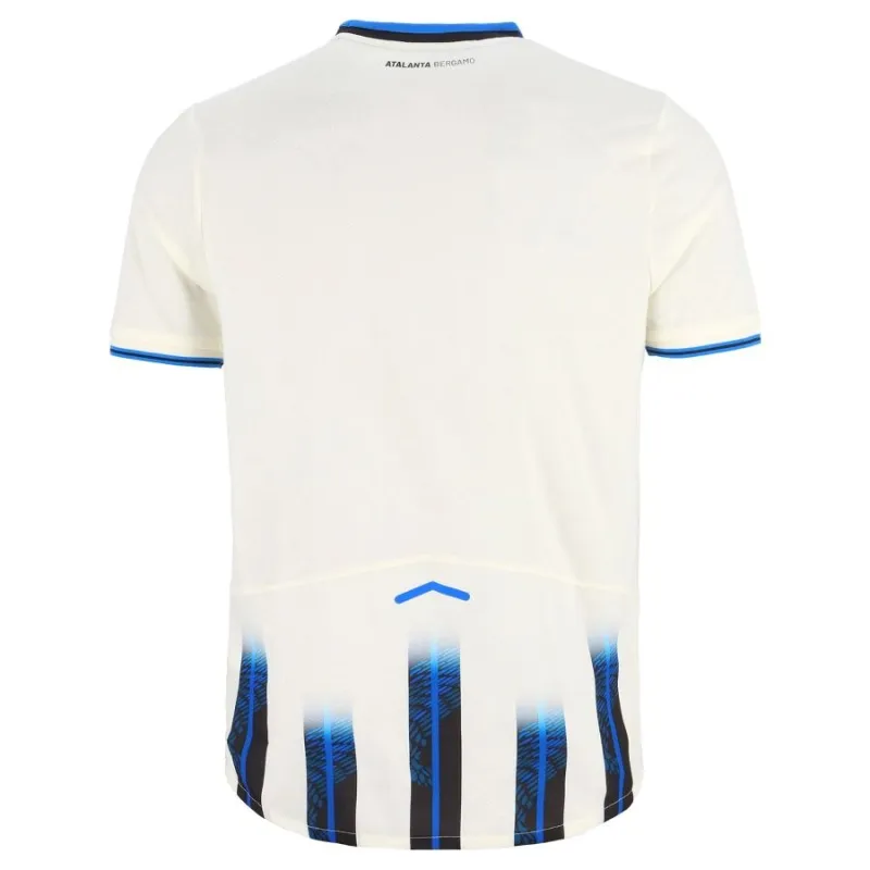 Atalanta BC 2025/26 Auswärts-Kindertrikot-Set - Weiß